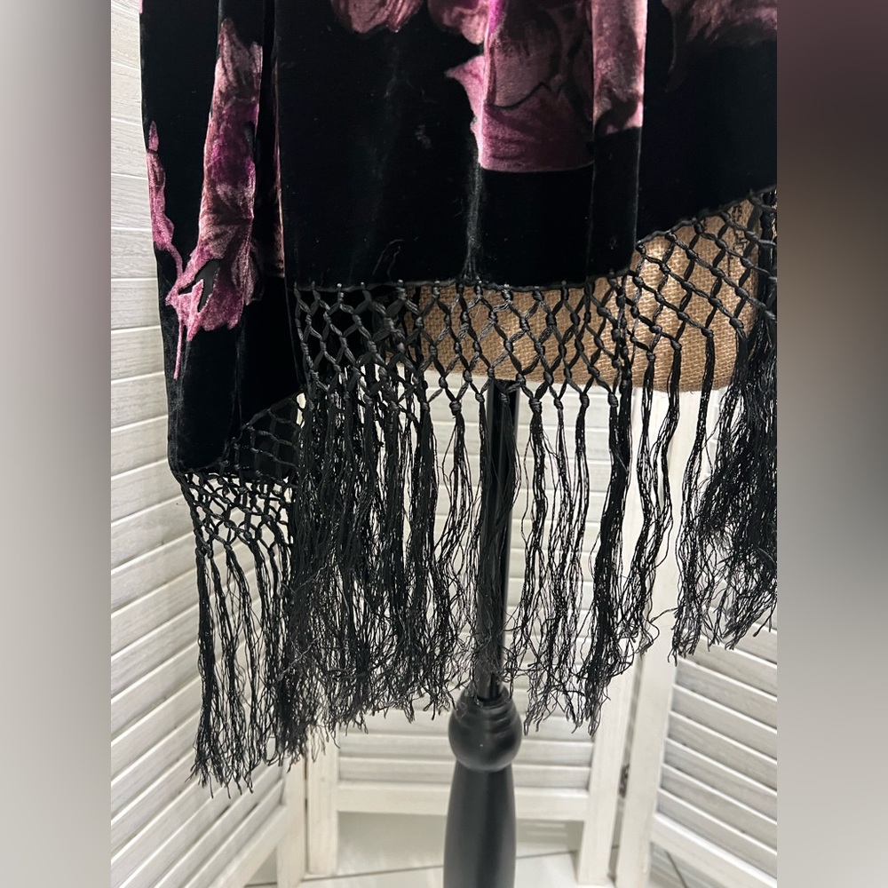 Y2K Silk Bohemian Scarf - Picture 8 of 11